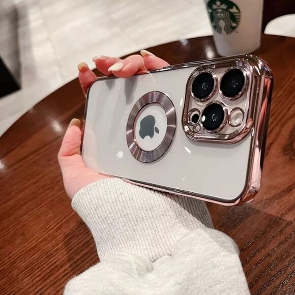 ⏬️PRICEDROP⏬️ iPhone14 Plus Luxury Electroplated Cell Phone Case - Picture 1 of 3